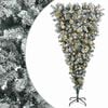 vidaXL Brad de Crăciun artificial cu glob 120 cm 150 LED-uri Alb cald