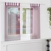 vidaXL Perdele Voile cu Bucle 2 buc Violet 140x175 cm
