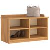 vidaXL Bancă pentru hol „SANDNES” 87x40x50 cm din lemn masiv de pin