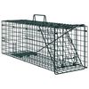 vidaXL Capcană pentru animale Verde 61 x 20 x 21,5 cm Oțel
