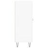 vidaXL Servantă, alb, 69,5x34x90 cm, lemn compozit