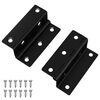 vidaXL Hinge 2 pcs Negru 38 x 17 x 60 mm Fier