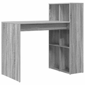 vidaXL Birou Gri Sonoma Lemn prelucrat 108 x 55 x 103.5 cm