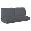 vidaXL Set de perne Material Oxford Antracit 120 x 50 x 52 cm