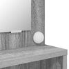 vidaXL Mese de toaletă pentru dormitor Gri Sonoma 80 x 39,6 x 135 cm
