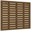 vidaXL Tăblie de pat pentru perete, maro miere, 81x3x91,5 cm, lemn pin
