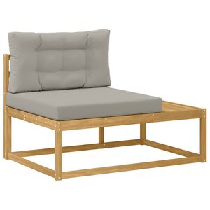 vidaXL Canapea de exterior cu pernă Alb 115 x 83 x 73 cm Poliester