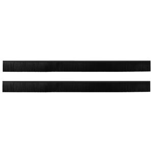 vidaXL Dopuri pentru uși autoadezive 2 buc. 100 cm Alloy de aluminiu
