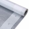 vidaXL Prelată Leno 260 g/m&sup2;, alb, 3 x 2 m