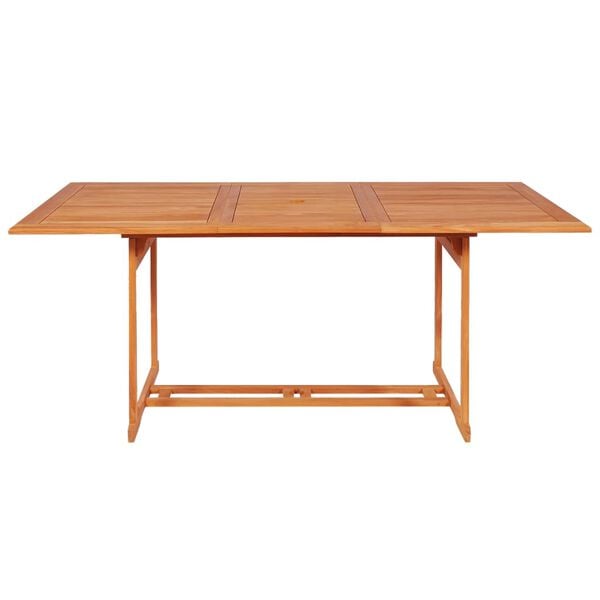 vidaXL Set mobilier de grădină cu perne gri, 7 piese, lemn masiv tec