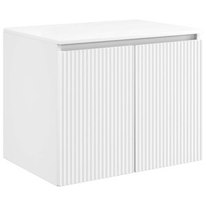 vidaXL Dulap Bathroom Montat pe Perete Alb 62,5 x 44,5 x 50 cm