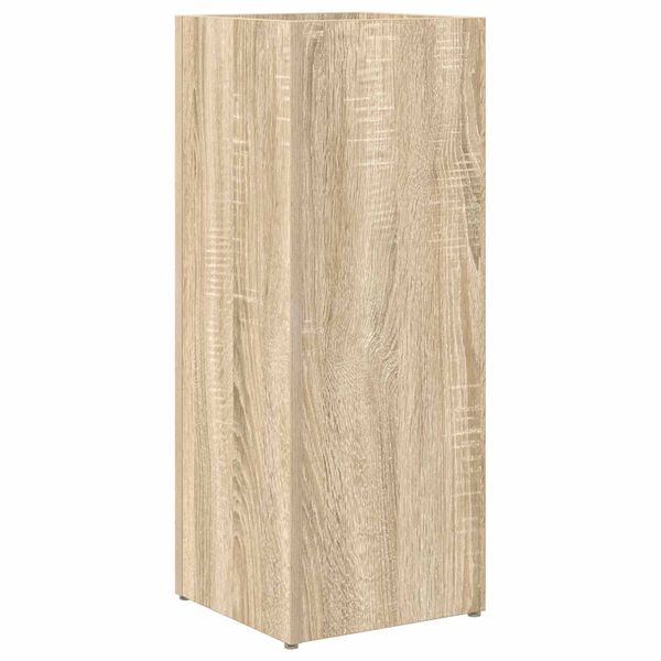vidaXL Suport pentru umbrele Stejar Sonoma 25 x 24,5 x 64 cm