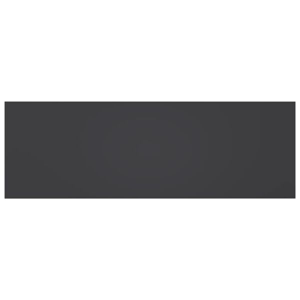 vidaXL Plăci bibliotecă, gri, 4 buc, 60 x 20 x 1,5 cm, PAL