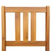 vidaXL Scaun pentru Grădină 8 pcs Maro 36 x 46 x 86 cm