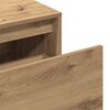 vidaXL Bancă de hol, stejar artizanal, 80x40x45 cm, PAL