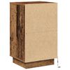 vidaXL Dulap de noapte Lemn vechi 39 x 34,5 x 65 cm Lemn compozit