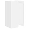 vidaXL Dulap, alb, 45x35x75 cm, lemn prelucrat
