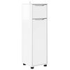 vidaXL Dulap de Baie Alb lucios 30,5 x 30 x 101 cm Lemn prelucrat