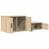 vidaXL Dulap de depozitare 2 pcs Stejar Sonoma 127 x 41 x 40 cm