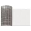 vidaXL Ecran din plasă 20 x 500 cm 3 Mesh Oțel Inoxidabil 201 Argintiu
