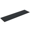vidaXL Panouri perete 12 buc. negru, 60x15 cm, piele ecologică 1,08 m&sup2;