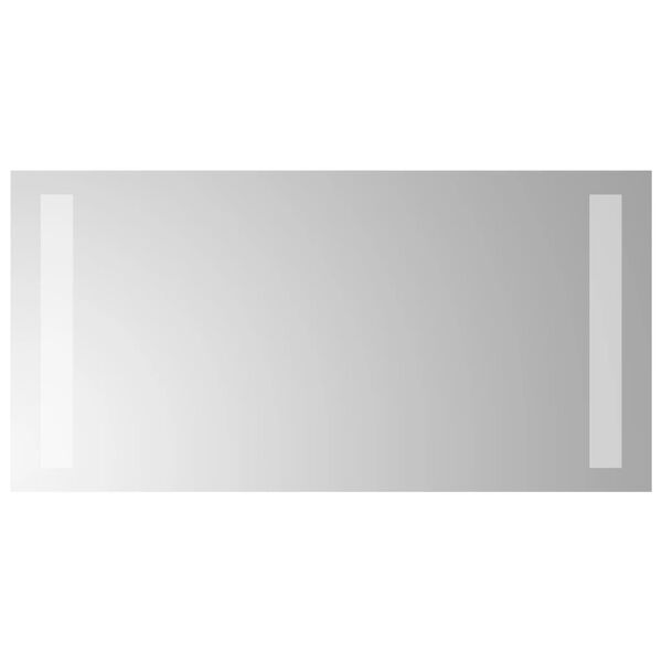 vidaXL Oglindă de baie cu LED, 20x40 cm