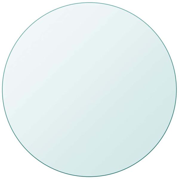 vidaXL Blat masă din sticlă securizată, rotund, 500 mm