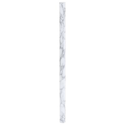 vidaXL Autocolant pentru mobilier, alb marmură, 90x500 cm, PVC