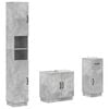 vidaXL Set de cabinet pentru baie cu 3 piese HOORN Lemn prelucrat