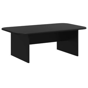 vidaXL Masă de cafea Negru 93 x 53 x 33 cm Lemn prelucrat