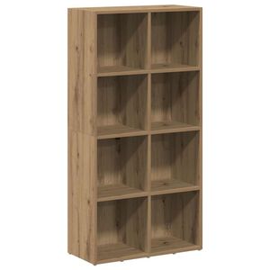 vidaXL Bibliotecă, stejar artizanal, 66x30x130 cm, lemn prelucrat