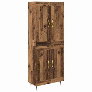 vidaXL Bufet Lemn Vechi 69,5 x 34 x 90 cm Lemn compozit
