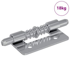 vidaXL Zăvor 1800 pcs Argintiu 46 x 17 x 1,2 mm Oțel