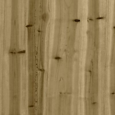 vidaXL Masă de plantare cu poliță 82,5x50x75 cm lemn impregnat de pin