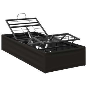 vidaXL Cadru Electric Ajustabil pentru Pat Negru 200 x 80 x 33,5 cm