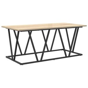 vidaXL Masă de cafea Stejar Sonoma 100 x 50 x 40 cm