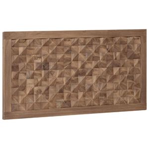 vidaXL Tăblie cap natural Lemn solid de tec