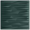 vidaXL Panouri de perete 48 pcs Verde Stone 50 x 50 cm Spumă XPS