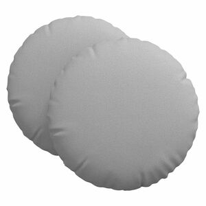 vidaXL Perne de Șezut 2 pcs Gri nori &Oslash;80 x 29 cm țesătură