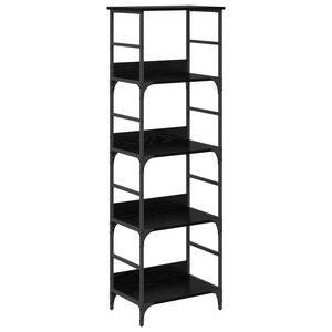 vidaXL Raft pentru cărți 4 niveluri 50 x 33 x 153 cm Lemn prelucrat