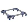 vidaXL Suport pentru mașina de spălat Manual Gri 67 x 67 x 12 cm