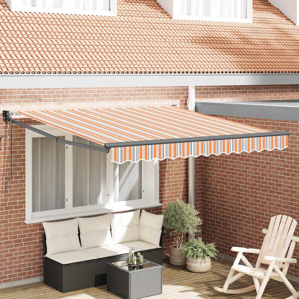 vidaXL Cortina Retractabilă Multicolour 300 x 250 cm