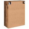 vidaXL Mobilier cu Montaj pe Perete 2 pcs Lemn vechi 69,5 x 34 x 90 cm