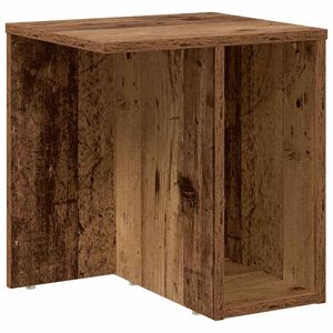 vidaXL Masă laterală Lemn vechi 37 x 32 x 40 cm Lemn prelucrat