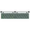 vidaXL Cap de pat suspendat Verde Mării 210 x 55 x 7 cm Catifea