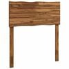 vidaXL Tăblie de pat cu margini naturale ROSTOCK natural 75 cm