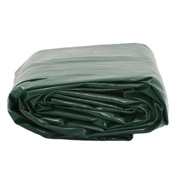 vidaXL Prelată, verde, 2,5x4,5 m, 650 g/m&sup2;