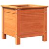 vidaXL Vază pentru Grădină Maroniu cerat 40 x 40 x 39 cm