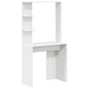 vidaXL Birou Alb Lemn prelucrat 78,5 x 37 x 154,5 cm