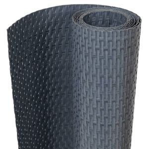vidaXL Paravan pentru balcon, antracit, 300x100 cm, poliratan